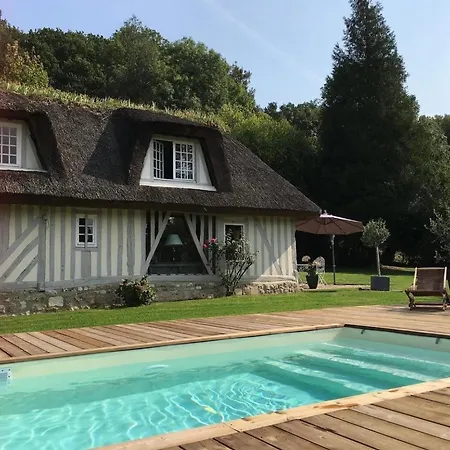 Les 2 Chaumieres Piscine & Honfleur * Ablon