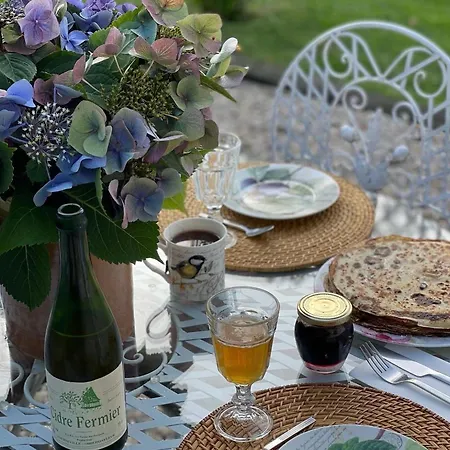 Les 2 Chaumieres Piscine & Honfleur בית נופש Ablon