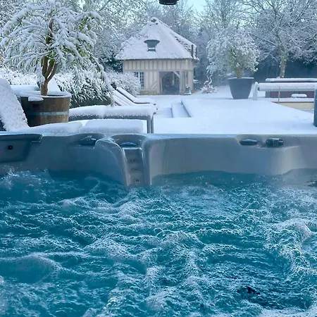 Les 2 Chaumieres Piscine & Honfleur * Ablon