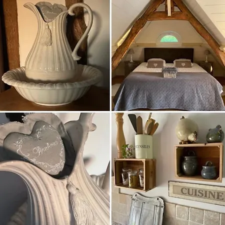 Les 2 Chaumieres Piscine & Honfleur * Ablon