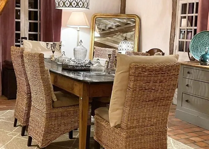 Дом отдыха Les 2 Chaumieres Piscine & Honfleur Ablon