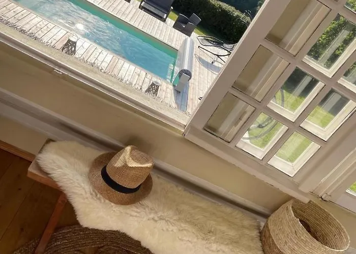 Les 2 Chaumieres Piscine & Honfleur Ablon