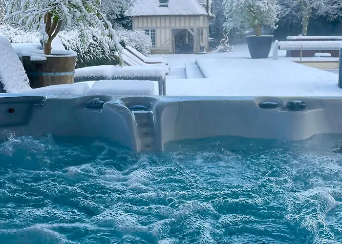 Les 2 Chaumieres Piscine & Honfleur * Ablon