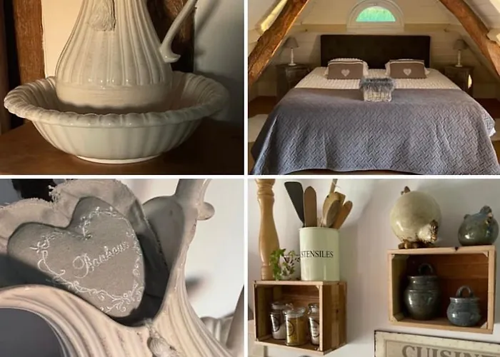 Les 2 Chaumieres Piscine & Honfleur * Ablon