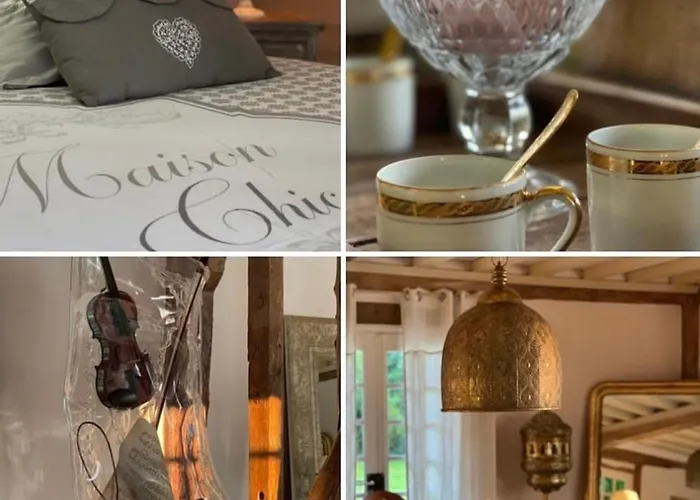 Les 2 Chaumieres Piscine & Honfleur Дом отдыха *