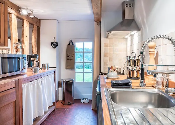 Les 2 Chaumieres Piscine & Honfleur * Ablon